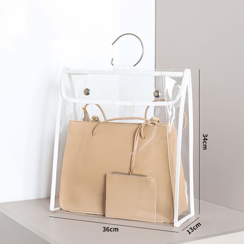 Creative Bag Storage Bag, Dust-Proof Bag, Transparent Finishing Protection Bag, Dust-Proof And Moisture-Proof Hanging Storage Hanging Bag Customization