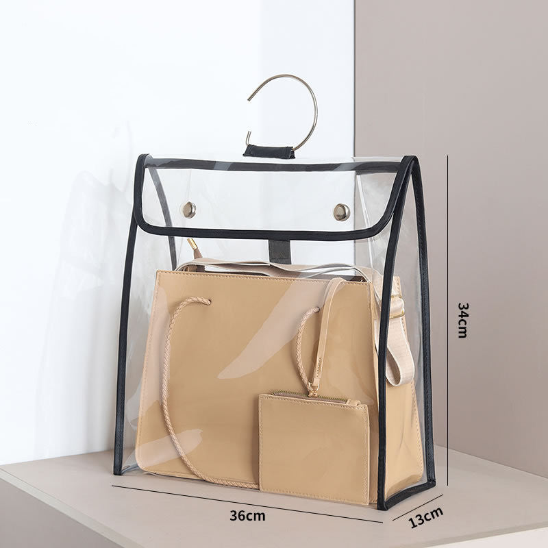 Creative Bag Storage Bag, Dust-Proof Bag, Transparent Finishing Protection Bag, Dust-Proof And Moisture-Proof Hanging Storage Hanging Bag Customization