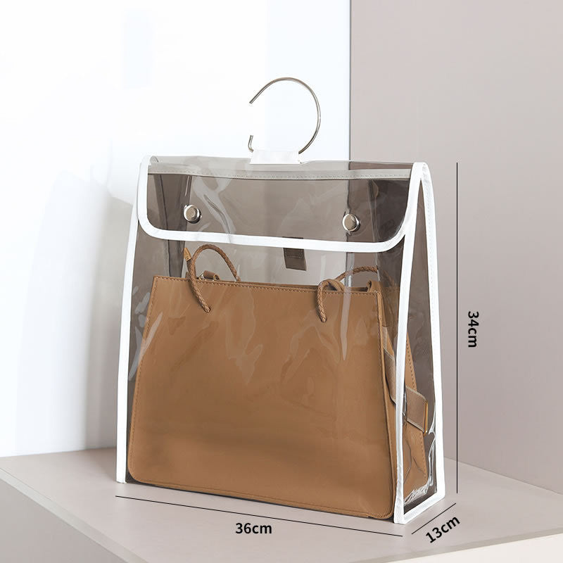 Creative Bag Storage Bag, Dust-Proof Bag, Transparent Finishing Protection Bag, Dust-Proof And Moisture-Proof Hanging Storage Hanging Bag Customization
