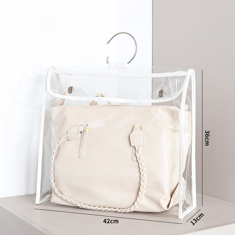 Creative Bag Storage Bag, Dust-Proof Bag, Transparent Finishing Protection Bag, Dust-Proof And Moisture-Proof Hanging Storage Hanging Bag Customization