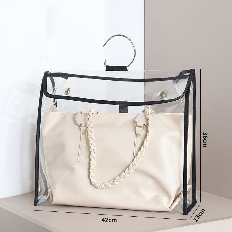Creative Bag Storage Bag, Dust-Proof Bag, Transparent Finishing Protection Bag, Dust-Proof And Moisture-Proof Hanging Storage Hanging Bag Customization