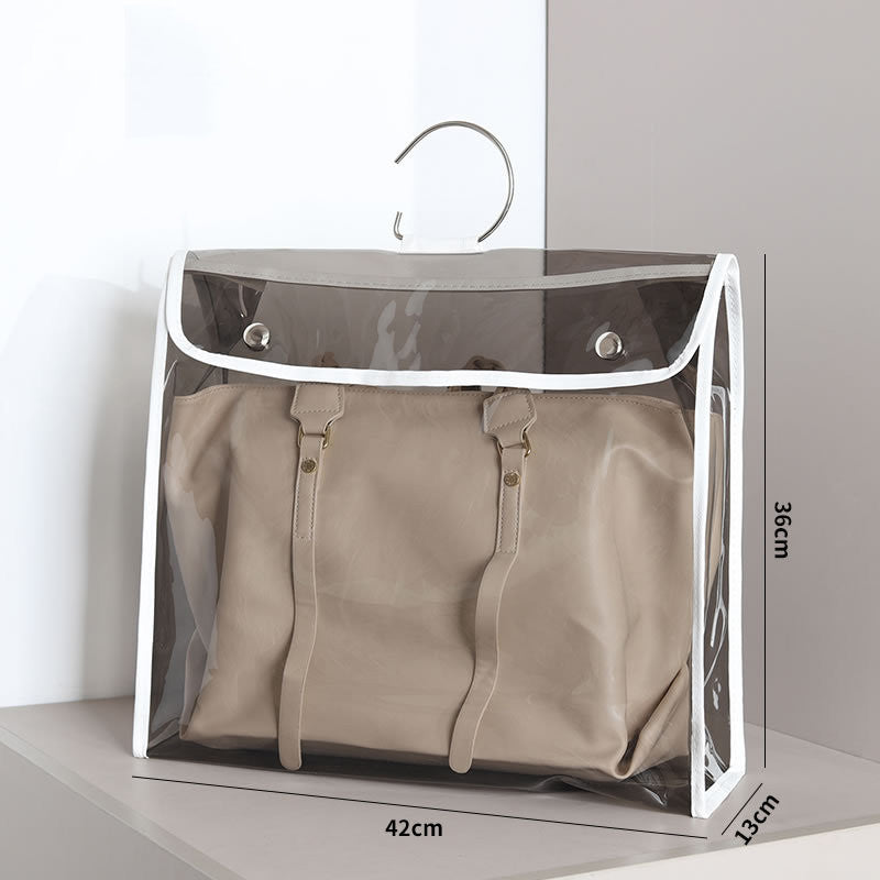 Creative Bag Storage Bag, Dust-Proof Bag, Transparent Finishing Protection Bag, Dust-Proof And Moisture-Proof Hanging Storage Hanging Bag Customization