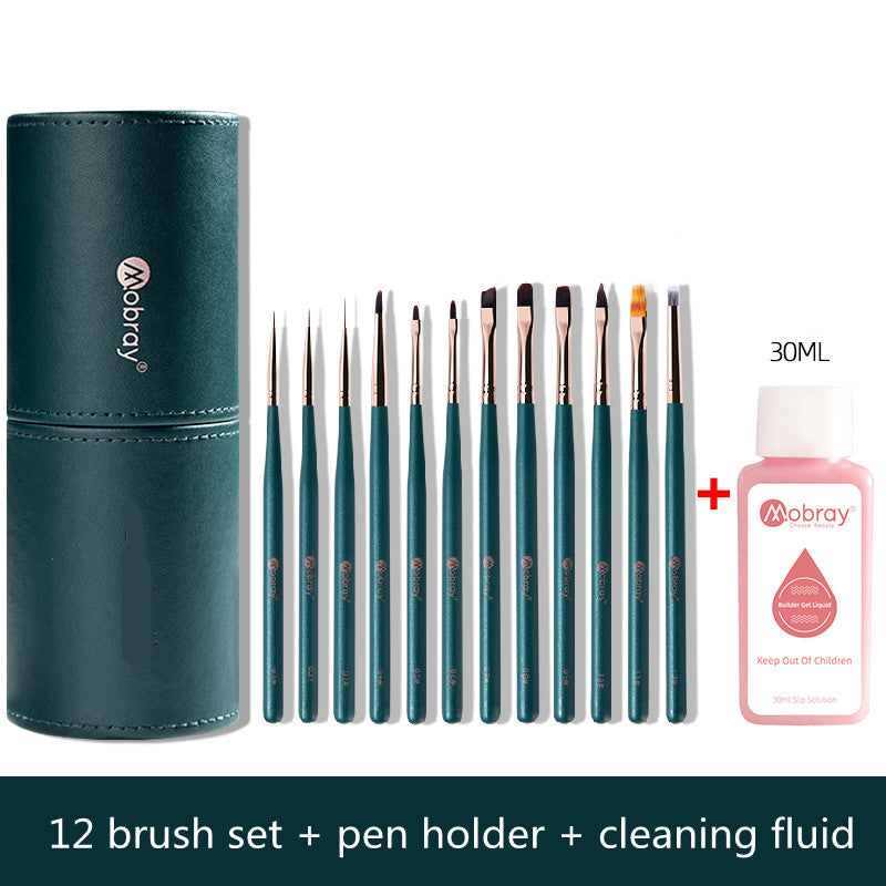 Painted Point Drill And Draw Line Pen Professional Tool Brush