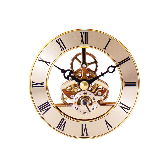See-Through Clock Movement Gear Movement Crystal