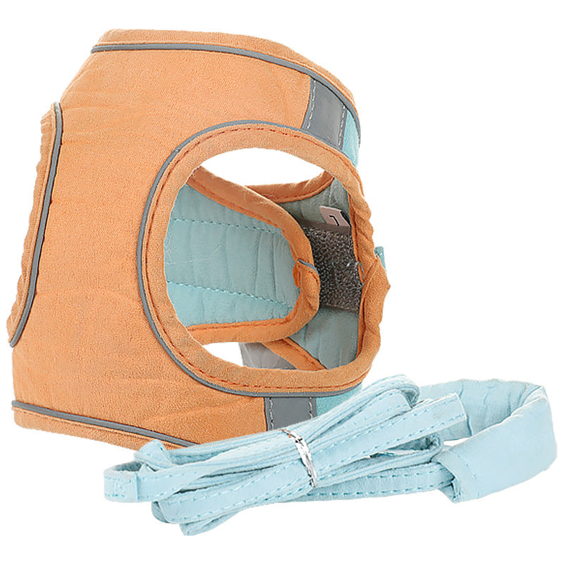 Breathable Traction Rope, Cat Walking Artifact, Reflective Comfort At Night, Soft Tractor Pet