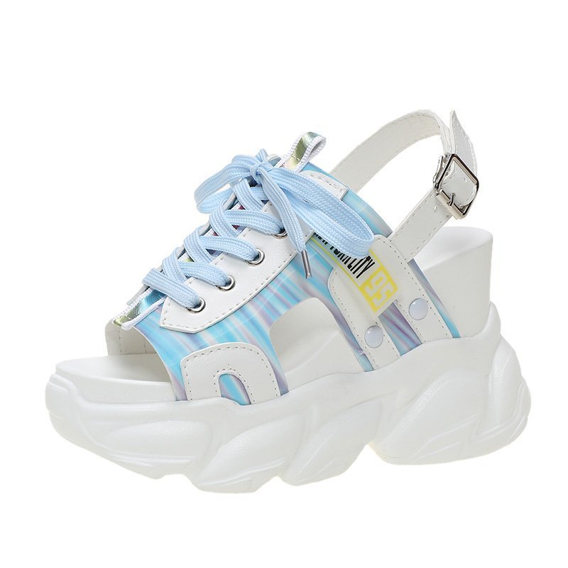 Trifle Heel Platform Open-toe Women's Sandals With High Seels