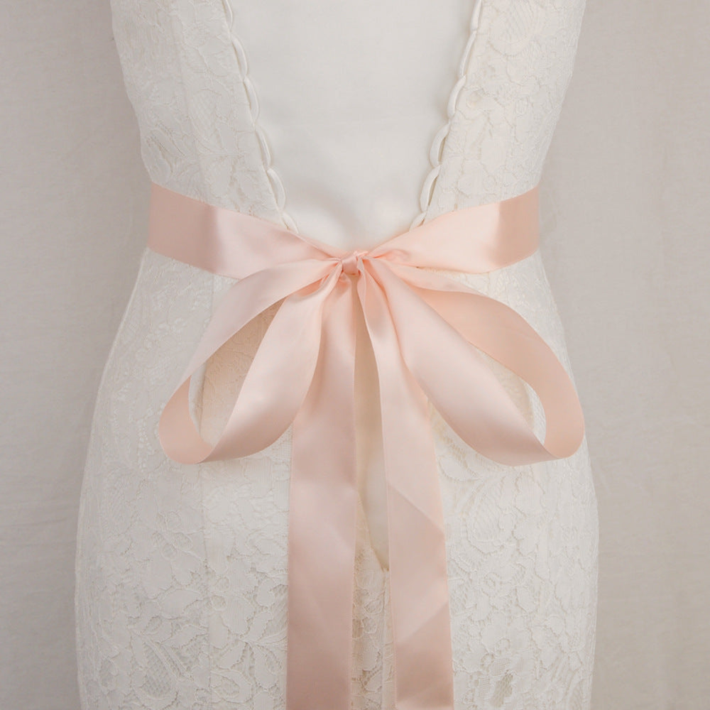 Handmade European And American Luxury Rhinestone Belt Bridal Girdle