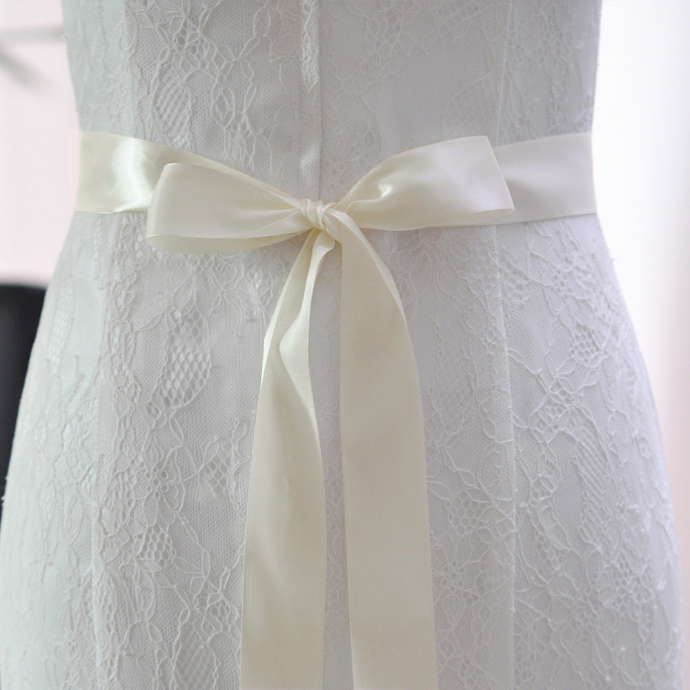 Handmade European And American Luxury Rhinestone Belt Bridal Girdle
