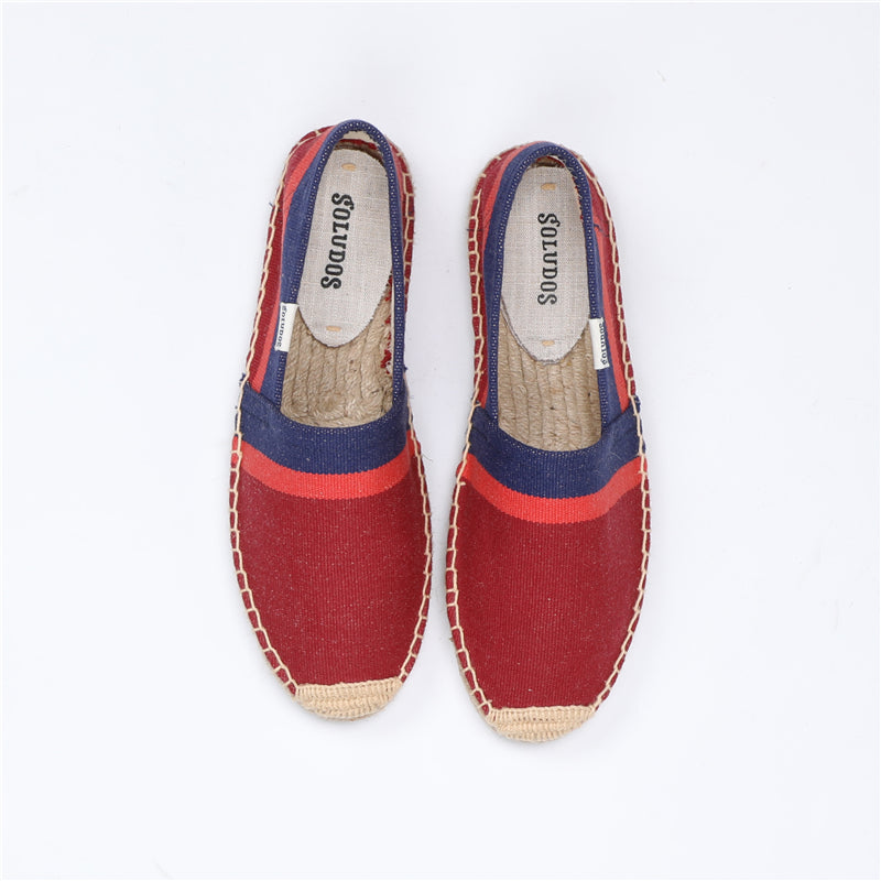 One Legged Straw Espadrilles Fisherman Shoes