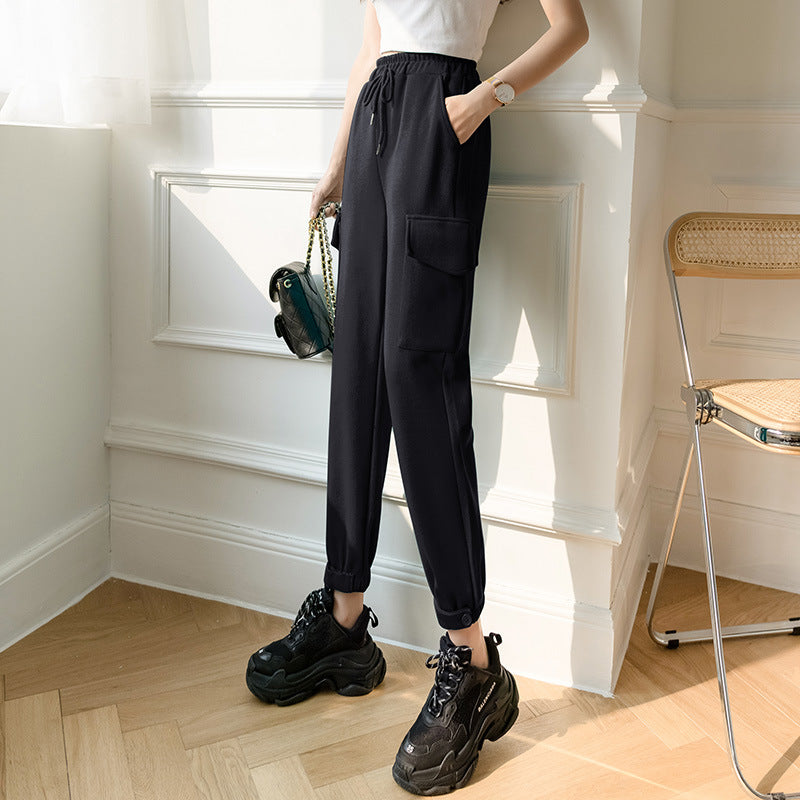 Loose Leggings Women'S Spring And Summer Pants Women'S Harlan Was Thin