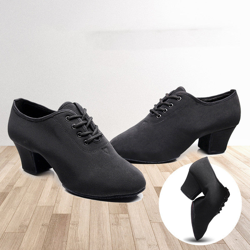 Exercise Shoes Square Dance Shoes Soft Sole Teacher Shoes Body Etiquette Training Shoes