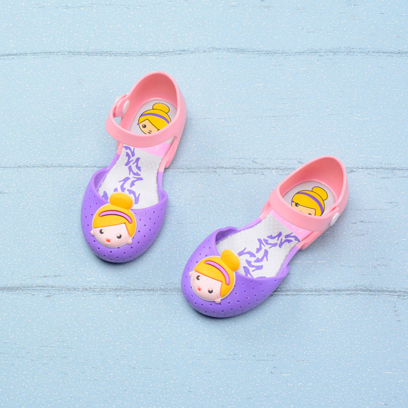 Watermelon Cat Jelly Shoes Cute Sandals Girls Princess Shoes