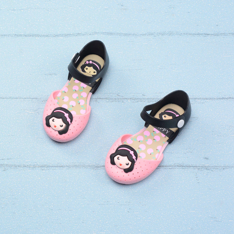 Watermelon Cat Jelly Shoes Cute Sandals Girls Princess Shoes
