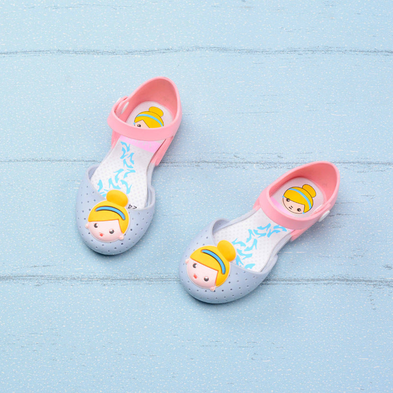 Watermelon Cat Jelly Shoes Cute Sandals Girls Princess Shoes
