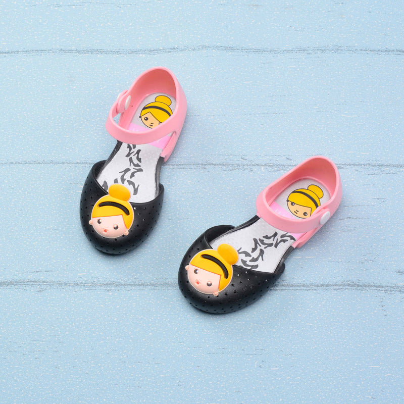 Watermelon Cat Jelly Shoes Cute Sandals Girls Princess Shoes