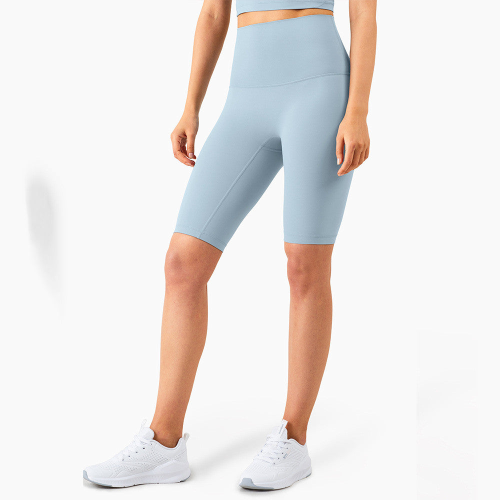 New Cross Border High Waist Peach Hip Nude Yoga Pants