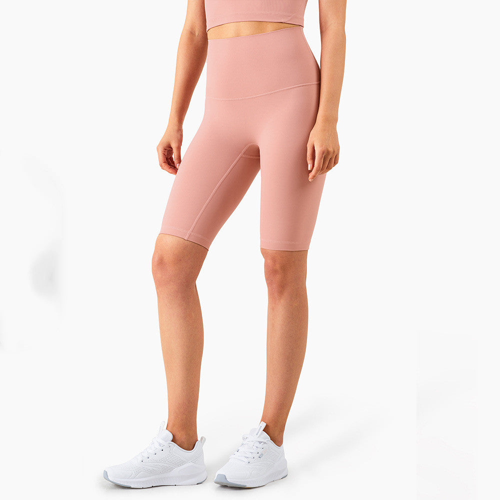 New Cross Border High Waist Peach Hip Nude Yoga Pants