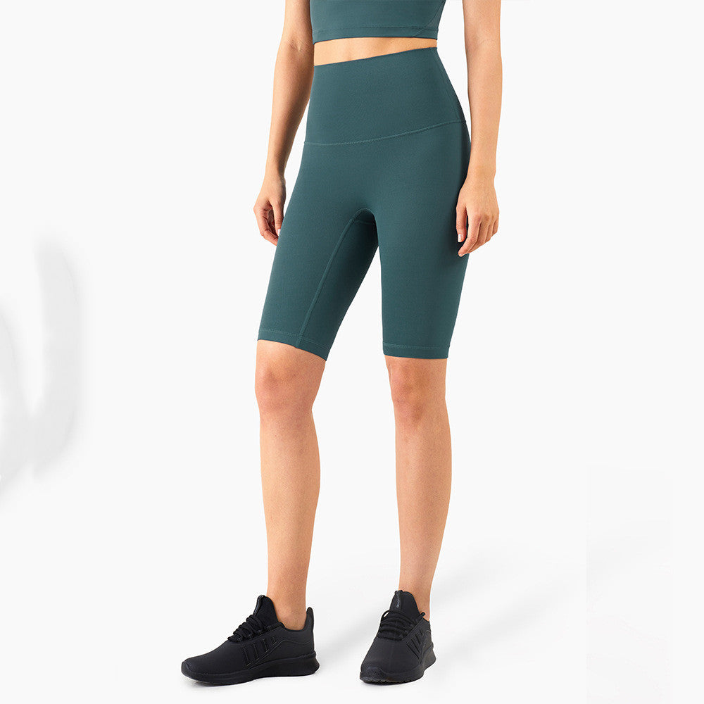 New Cross Border High Waist Peach Hip Nude Yoga Pants