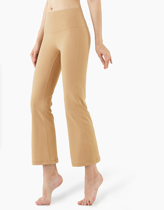 New Nuis-Air Support Nude Sports Yoga Pants Flared Tight-Fitting High-Waist Hip-Lifting Fitness Pants