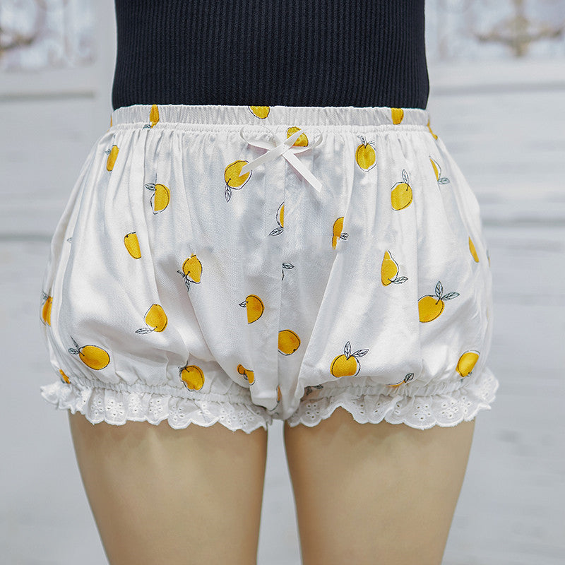 Cotton Linen Gauze Cotton Pumpkin Pants Bottoming Lantern