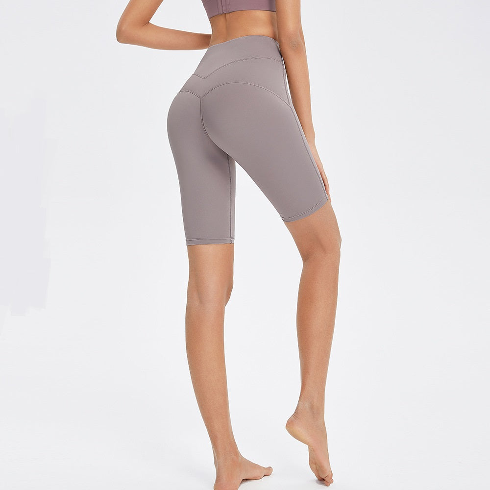 Female M-shaped Hip Peach Pants High Waist Pants Running Fitness Pants