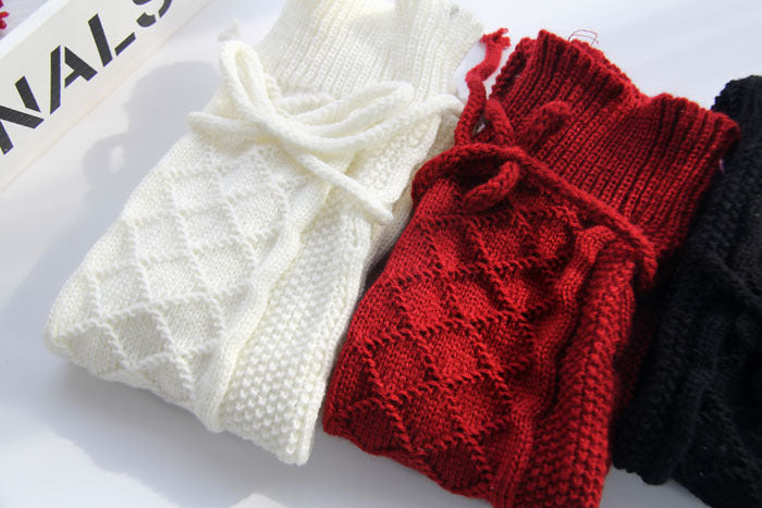 Over The Knee Knitted Vintage Stockings