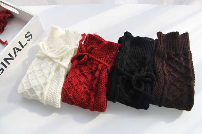 Over The Knee Knitted Vintage Stockings