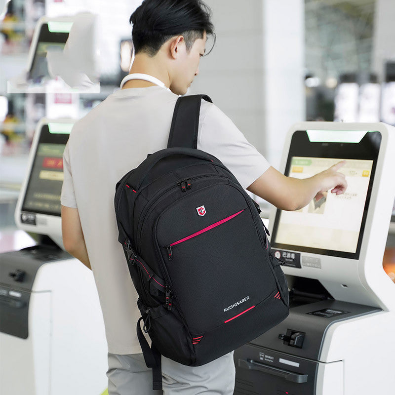 Army Knife Backpack Men'S Large Capacity Travel Computer Backpack Casual Business Men'S Junior High School Student Schoolbag