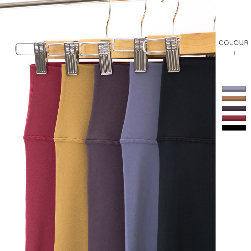 Yoga Fitness Step-On-Foot Long Pants Women'S Thin Section