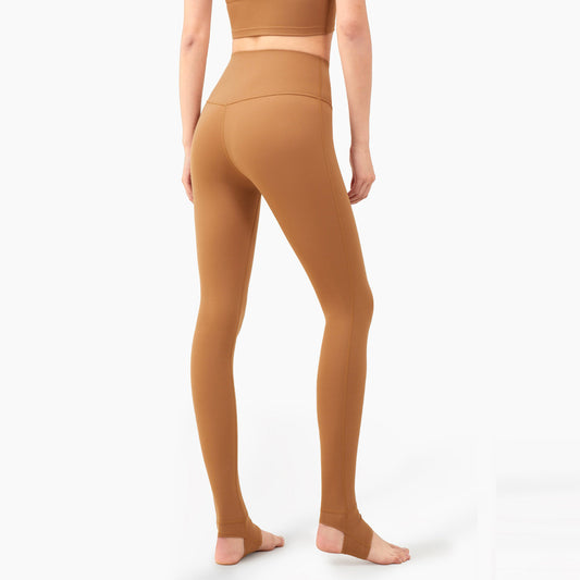 Yoga Fitness Step-On-Foot Long Pants Women'S Thin Section