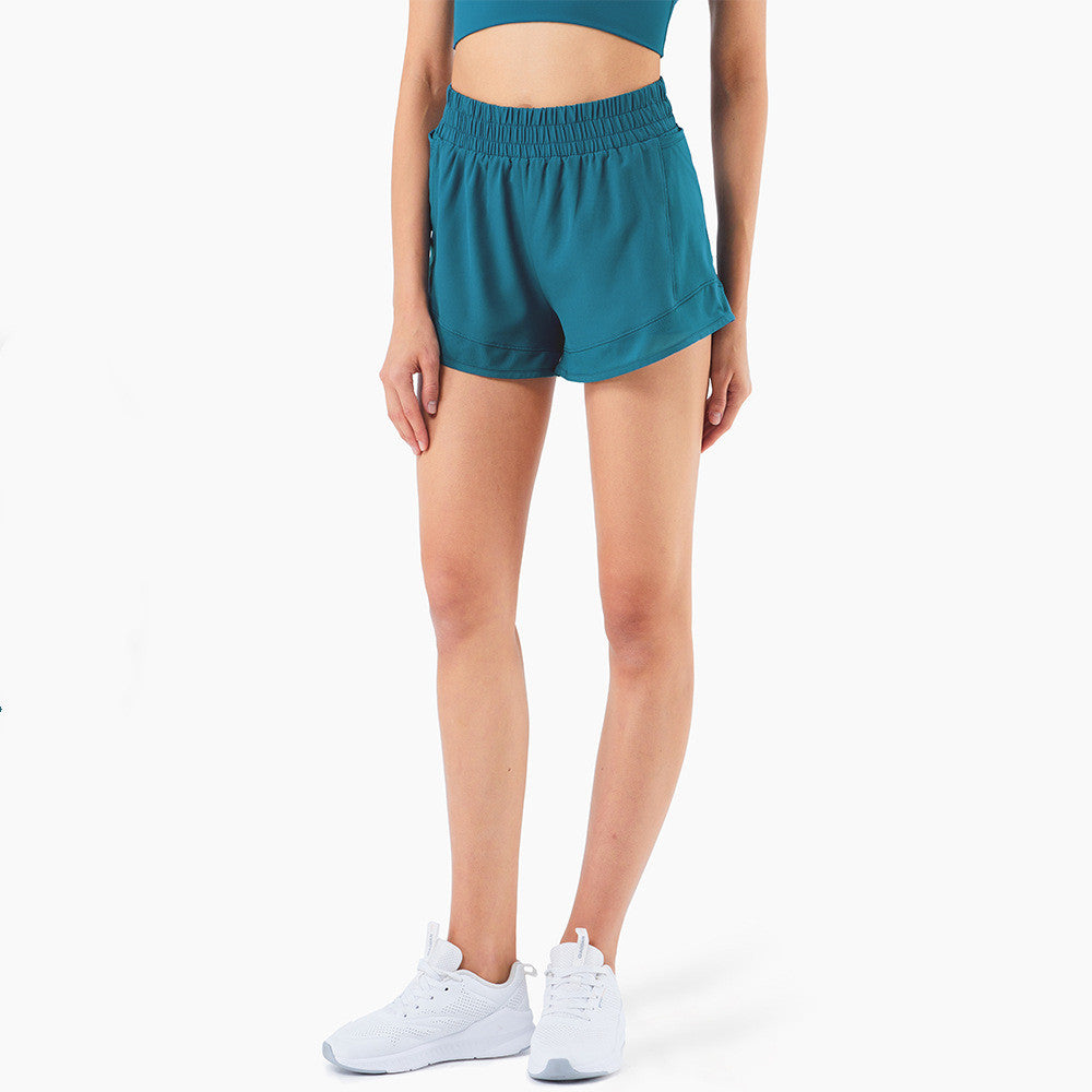 Anti-Glare Antibacterial Mesh Stitching Yoga Pants