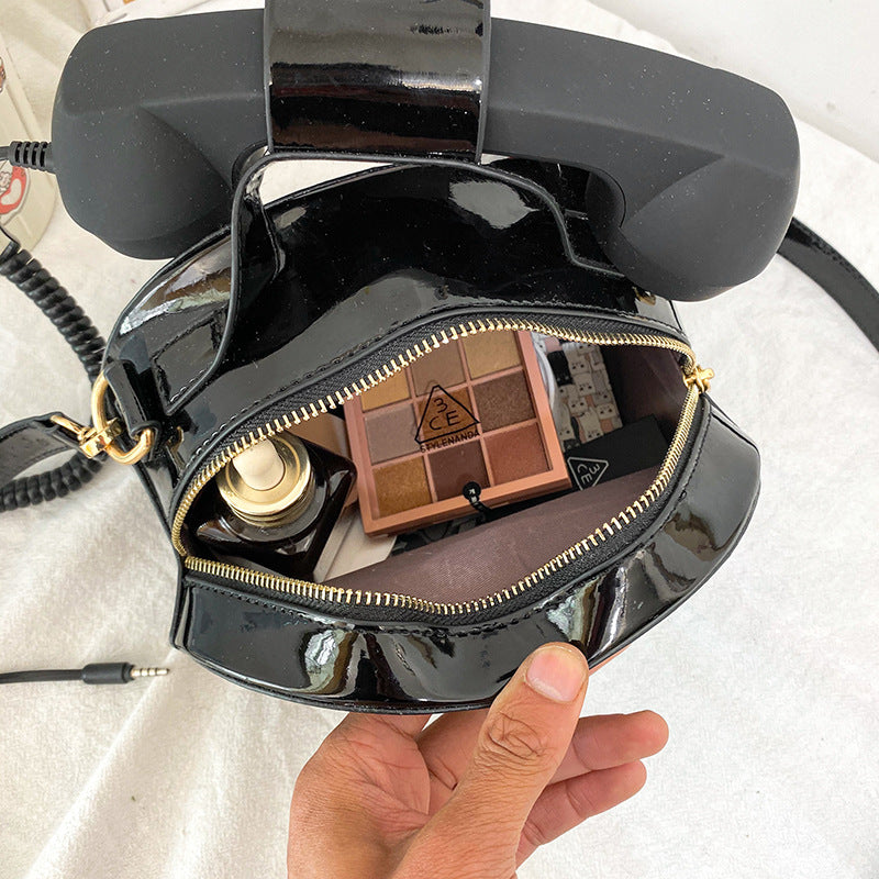 Simulation kan besvare telefonen Messenger Bag