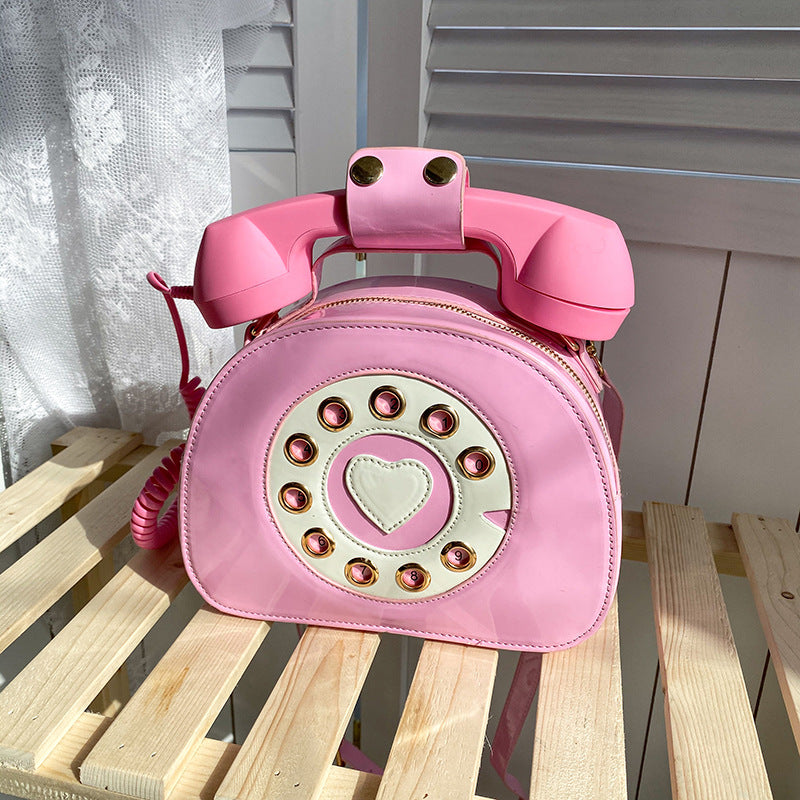 Simulation kan besvare telefonen Messenger Bag