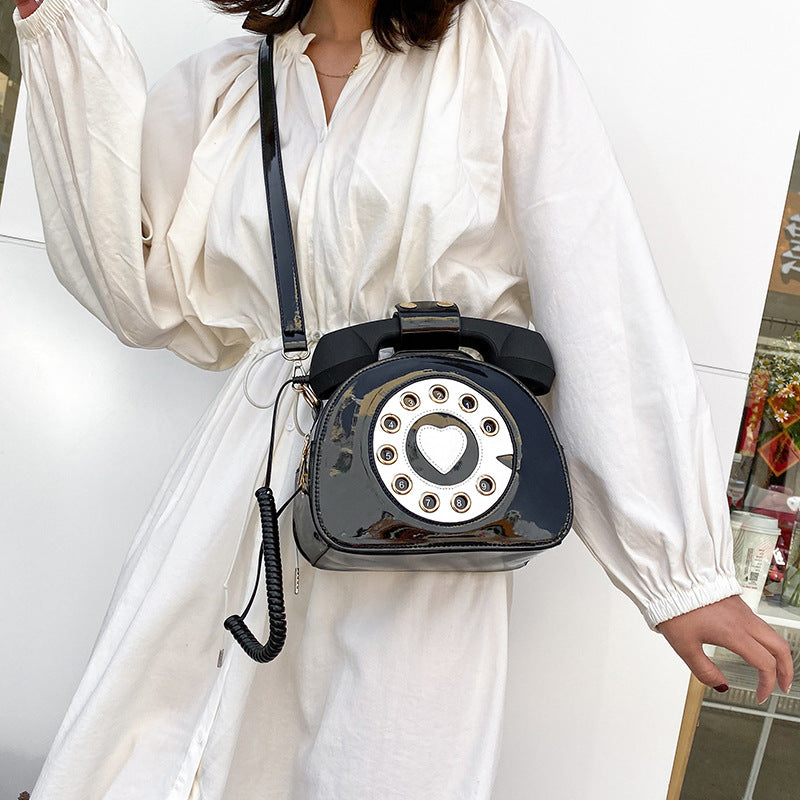 Simulation kan besvare telefonen Messenger Bag