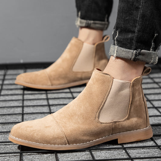 Men'S Martin Boots High-Top Men'S Shoes Martin Boots Casual Plus Size Outdoor Work
