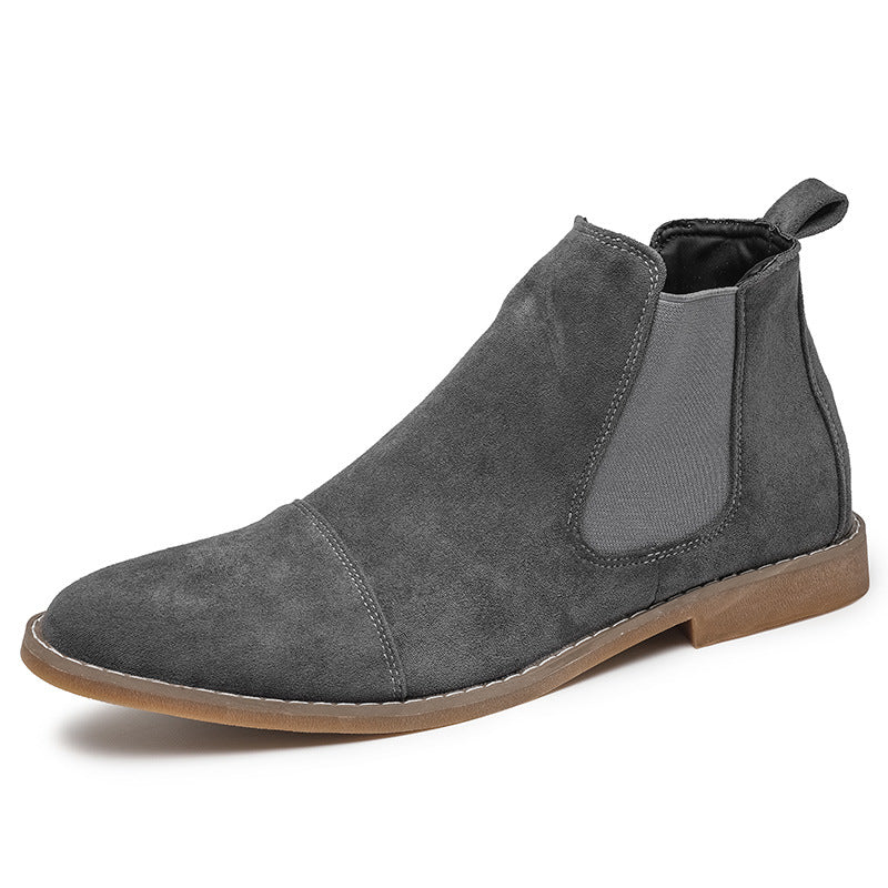 Men'S Martin Boots High-Top Men'S Shoes Martin Boots Casual Plus Size Outdoor Work