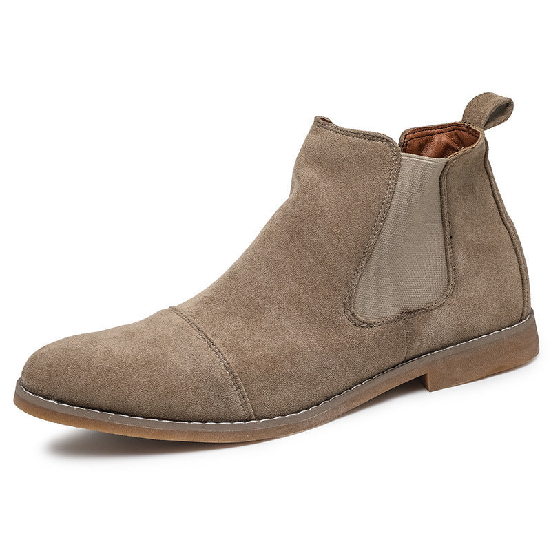 Men'S Martin Boots High-Top Men'S Shoes Martin Boots Casual Plus Size Outdoor Work