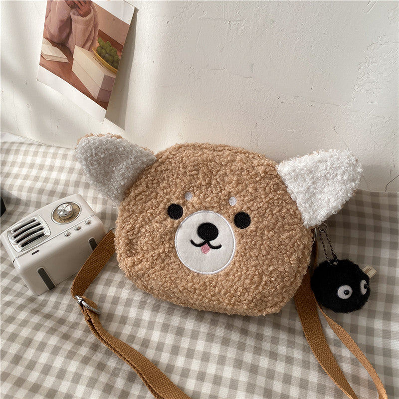 Cartoon Cute Girl Messenger Bag