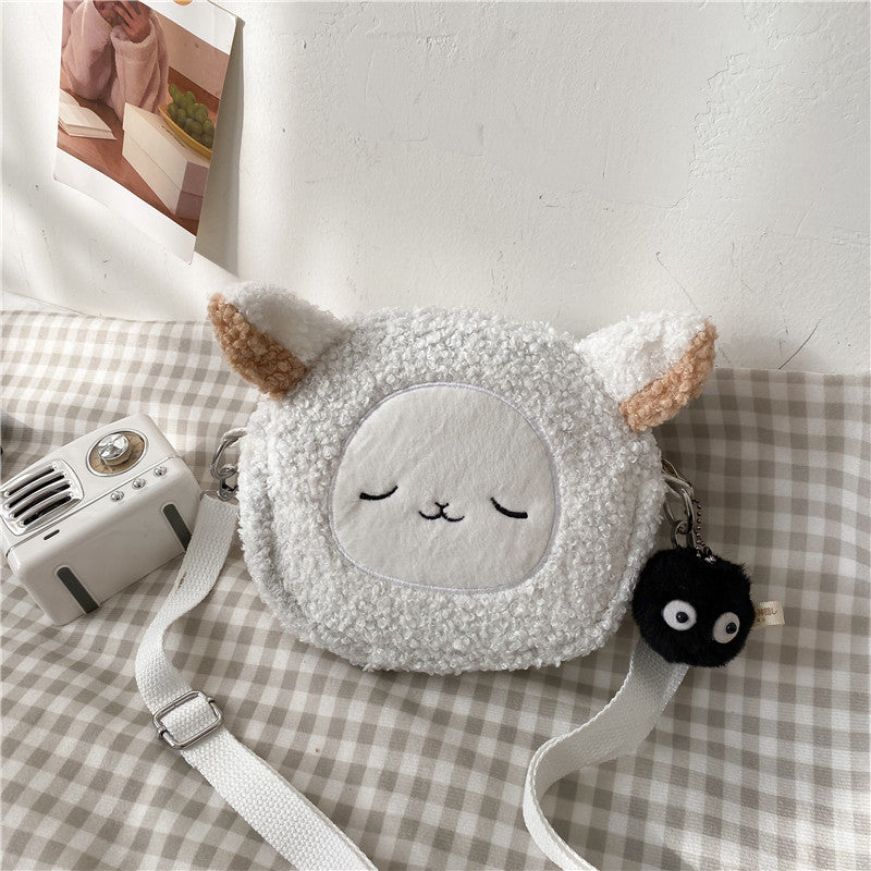 Cartoon Cute Girl Messenger Bag