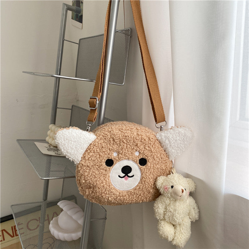 Cartoon Cute Girl Messenger Bag