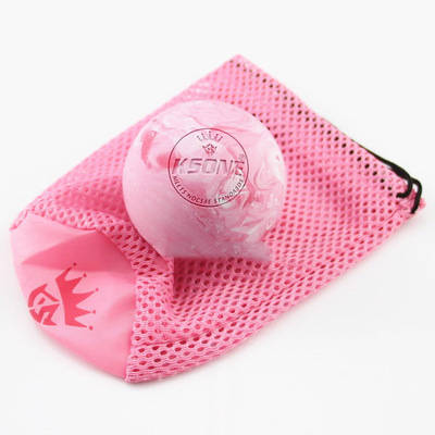 Fan Color Massage Fascia Ball Sports Yoga Fitness Massage Ball Two To Send Net Bag