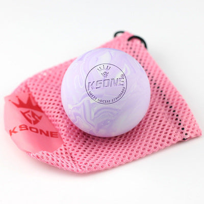 Fan Color Massage Fascia Ball Sports Yoga Fitness Massage Ball Two To Send Net Bag
