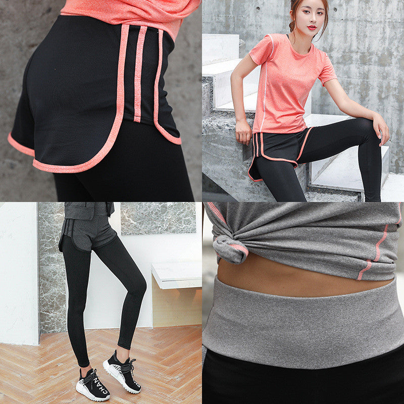Fitness Yoga Wear Running High Waist Women's Movement Was Thin