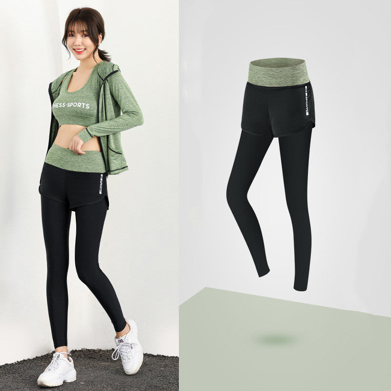 Fitness Yoga Wear Running High Waist Women's Movement Was Thin