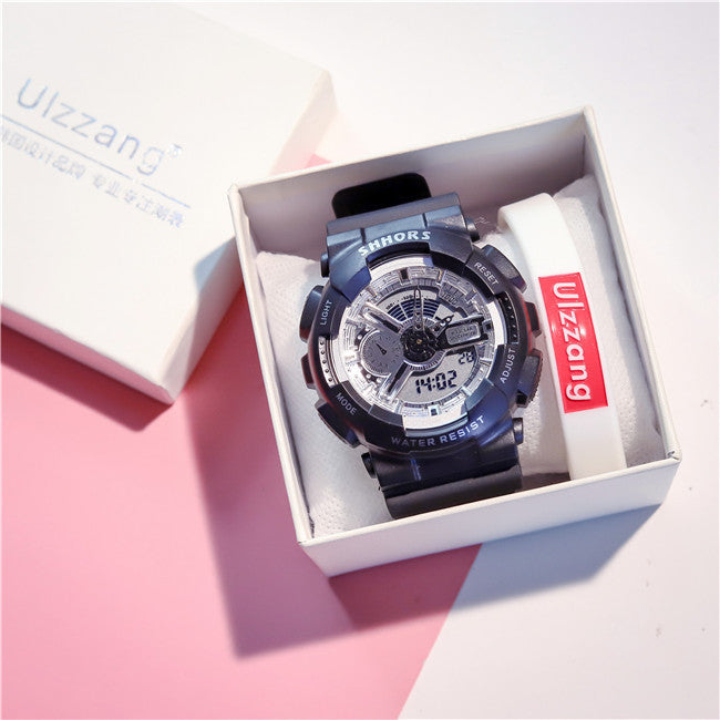 Wind electronic watch