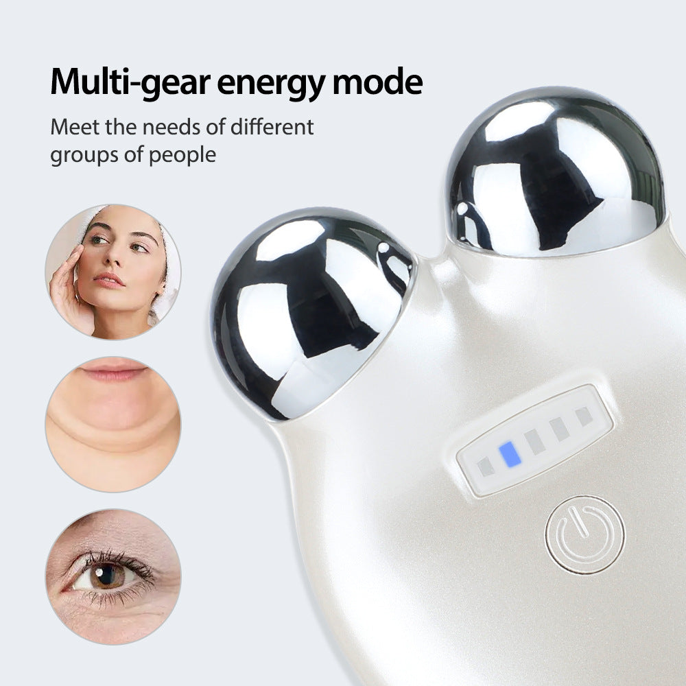 New Beauty Instrument With 5-speed Micro Current Roller Tension And Tightening