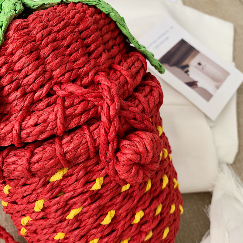 Women's Strawberry Fashion One Shoulder Crossbody Bag