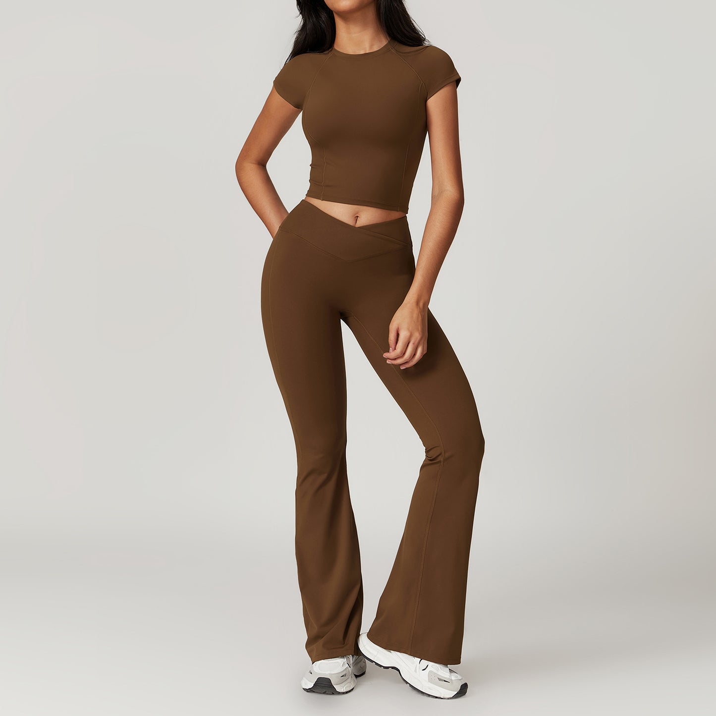 Environmental Protection Regeneration Tight-fitting Quick-drying Yoga Set