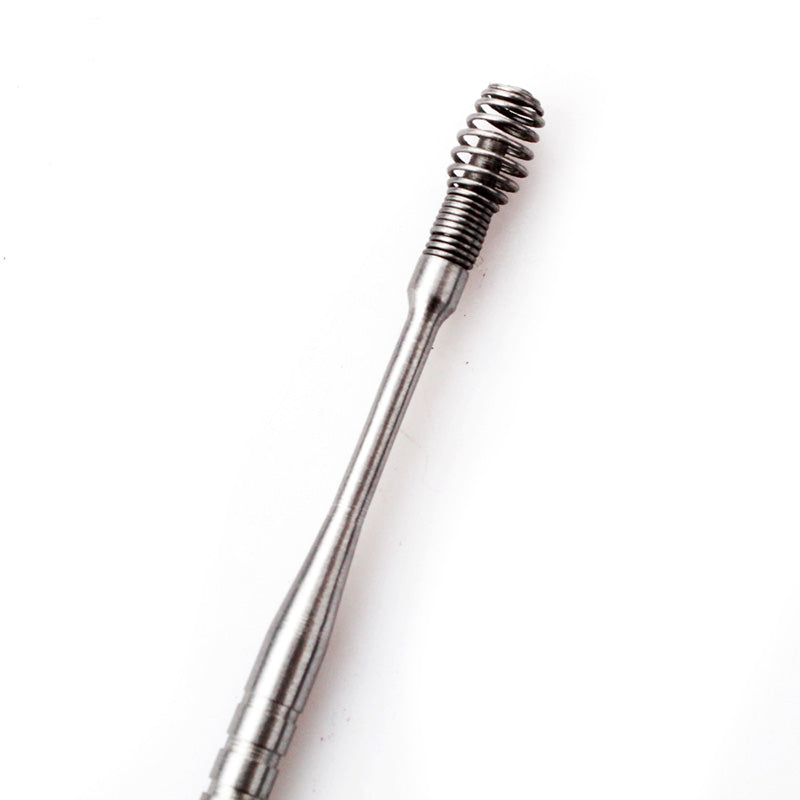 Extended Stainless Steel Rotary Ear Picking Tool