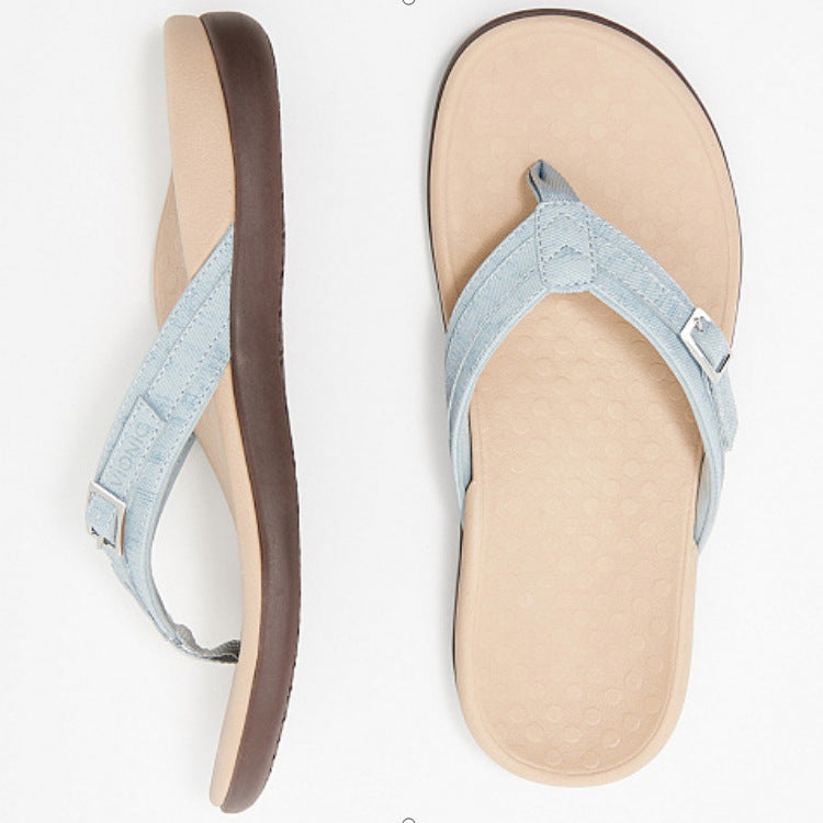 Lightweight Flat-Heel Casual Low-Heel Beach Women'S Flip Flops